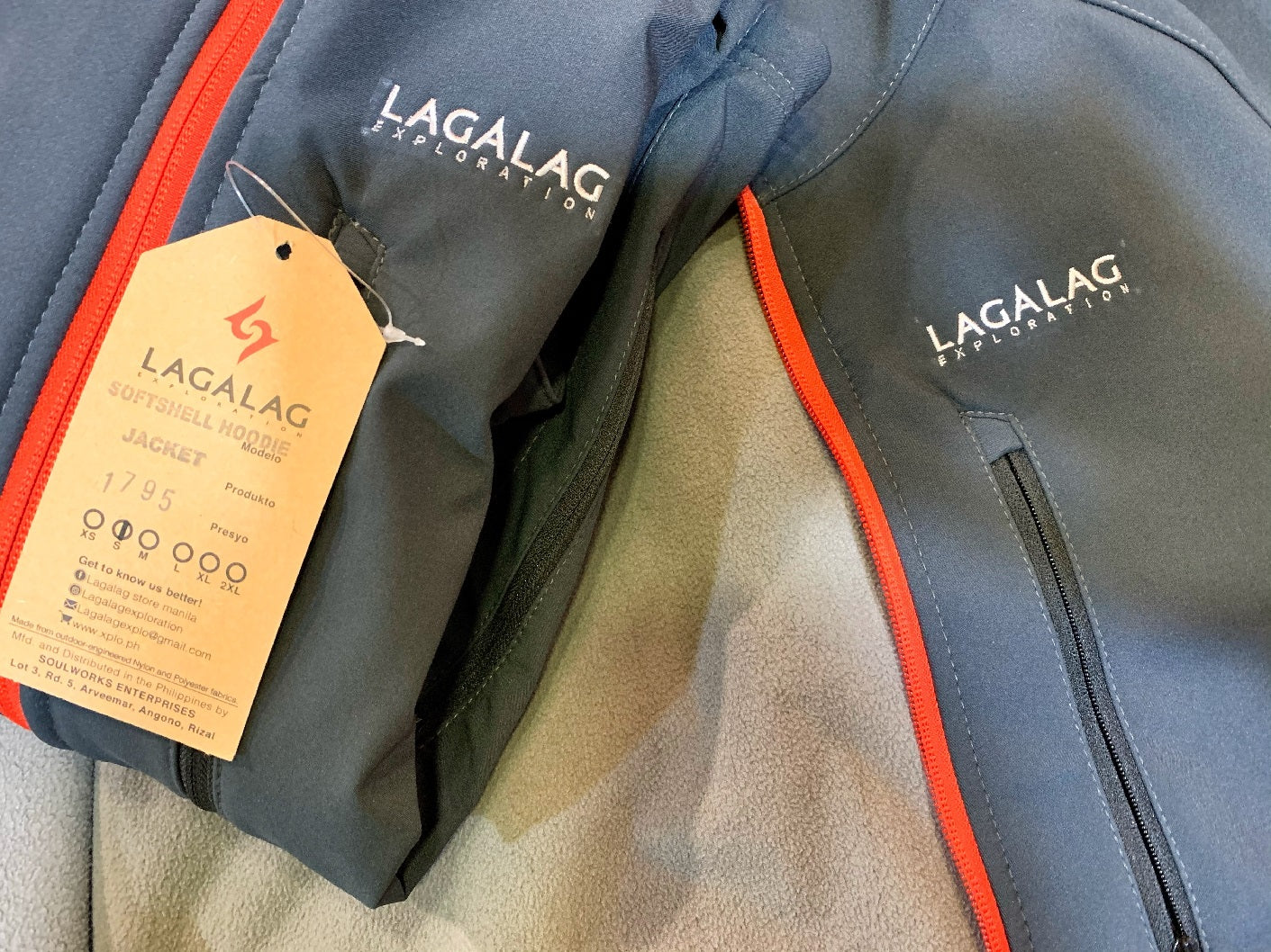 LAGALAG SOFTSHELL HOODIE JACKET