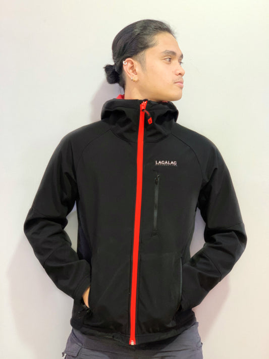 LAGALAG SOFTSHELL HOODIE JACKET