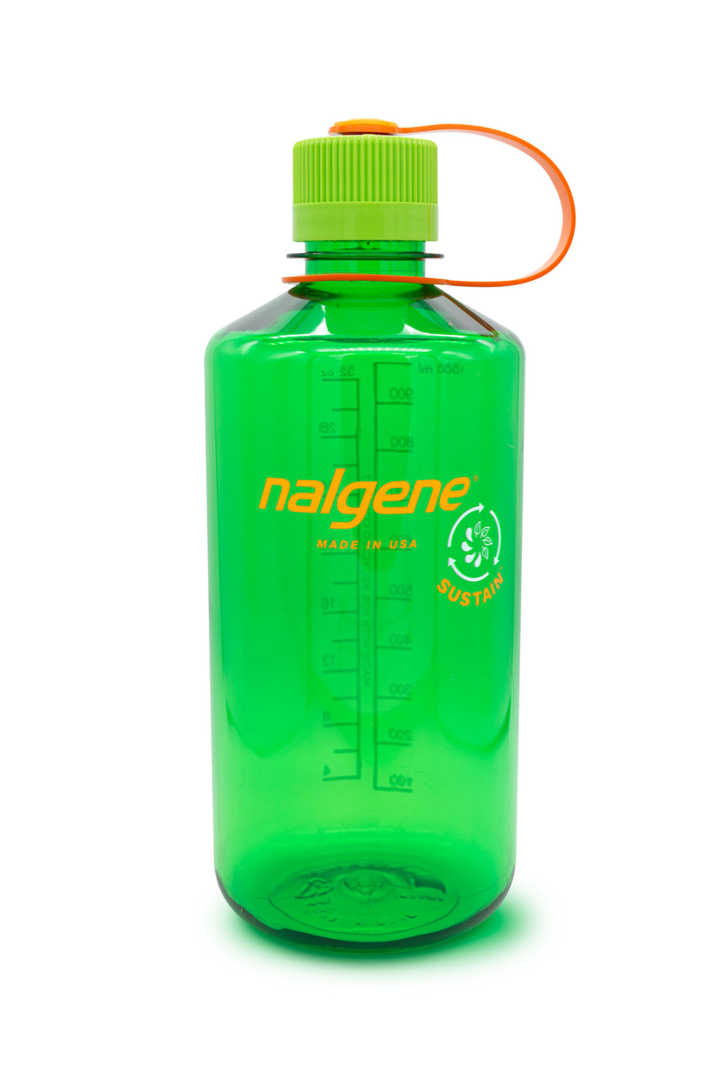 Nalgene 32 oz (1000 ml) Narrow Mouth Sustain Water Bottle